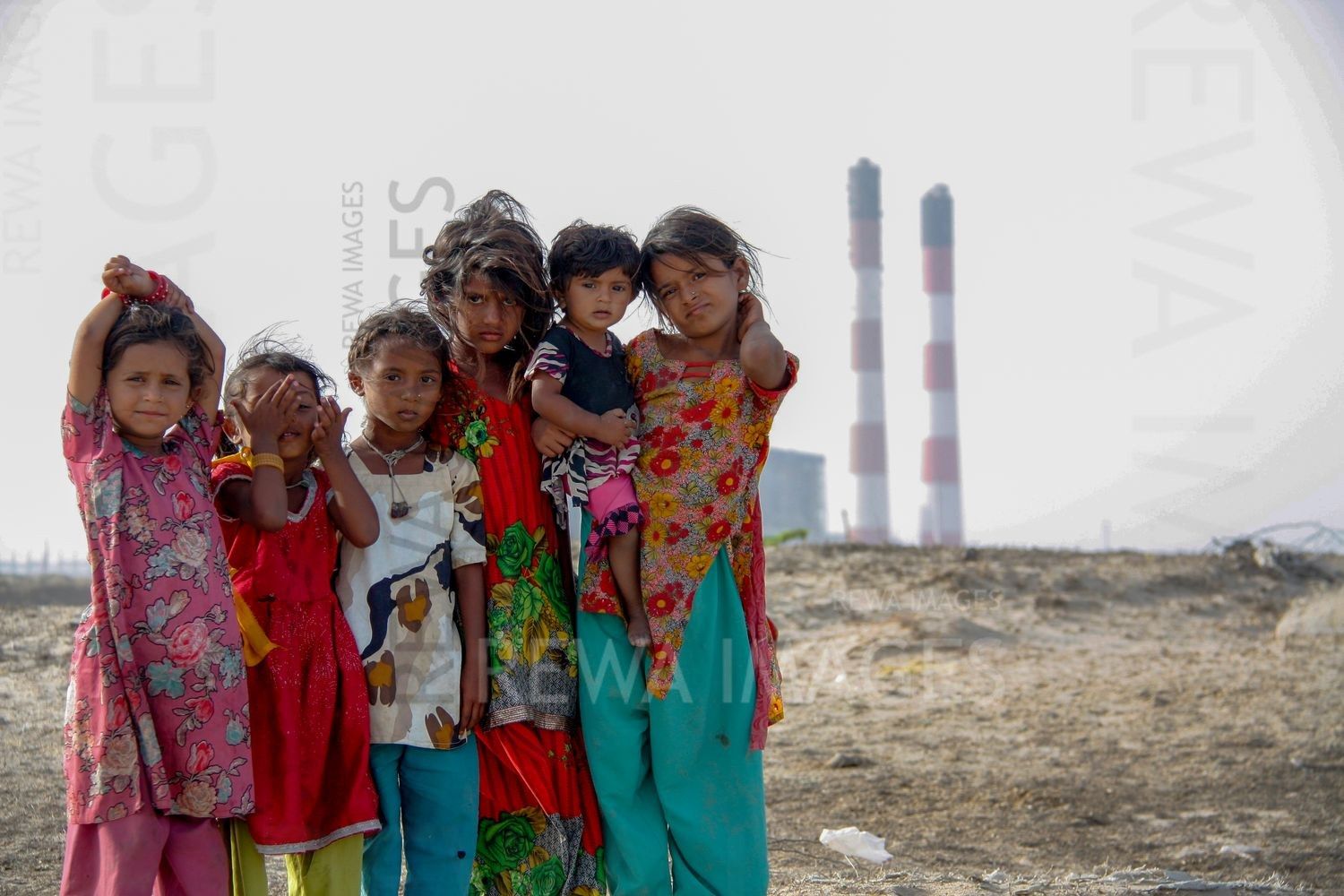 Children at Tata Mundra