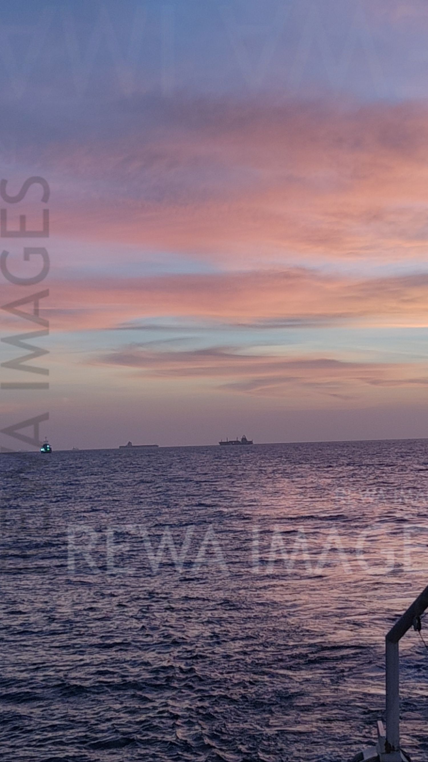Evening sea view 