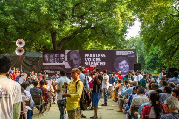 Gauri Lankesh - Fearless Voices Silenced. Delhi, September 2017